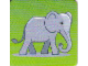 Gear No: 852696card22  Name: DUPLO Picture Lottery Game Card, Zoo - Elephant