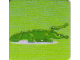 Gear No: 852696card23  Name: DUPLO Picture Lottery Game Card, Zoo - Alligator / Crocodile