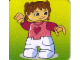 Gear No: 852696card28  Name: DUPLO Picture Lottery Game Card, Stable - Girl