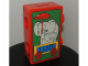 Gear No: 852784  Name: Coin Bank, Duplo Brick 1 x 2 with Circus Elephants Pattern (Glazed Image)