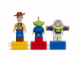 Gear No: 852949  Name: Magnet Set, Minifigures Toy Story (3) - Woody, Alien, Buzz Lightyear - with 2 x 4 Brick Bases blister pack