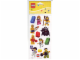 Gear No: 853216  Name: Sticker Sheet, Collectible Minifigures, Series 2 - Set of 12