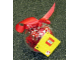Gear No: 853344  Name: Holiday Ornament with Red Bricks (Bauble)