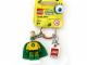 Gear No: 853357  Name: Patrick Star Super Hero Key Chain with Lego Logo Tile, Modified 3 x 2 Curved with Hole