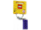 Gear No: 853379  Name: 2 x 4 Brick - Dark Purple Key Chain