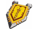 Gear No: 853506  Name: Shield, Nexo Knights Knight's Shield