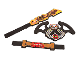 Gear No: 853529  Name: Sword, NINJAGO Sword Djinn Blade Customizable