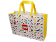Gear No: 853669  Name: Tote Bag, LEGO Logo and Random Bricks Pattern
