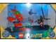 Gear No: 8586121  Name: Display Assembled Set, Atlantis Sets 8075 and 8058 in Plastic Case with Electronics