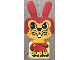 Gear No: 921813  Name: Display Sign Hanging, Duplo Bunny / Rabbit Head with Whiskers, Double-Sided