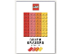 Gear No: 9781797235219  Name: Eraser, LEGO Brick Erasers Set of 8 (Red, Coral, Orange, Yellow)