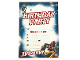 Gear No: BioBday01  Name: Birthday Party Invitation Sheet - Bionicle Barraki