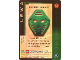 Gear No: BioGMC180  Name: BIONICLE Great Mask Challenge Game Card 180