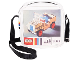Gear No: CB0960-200V  Name: Handbag Crossbody, White with LEGO Vintage Set 330 Jeep Pattern