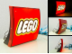 Gear No: DisplaySignLt06  Name: Display Sign Medium LEGO Logo, Curved, Lighted (220V)