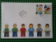 Gear No: FDC04  Name: LEGO Stamp Denmark First Day Cover, January, 2015