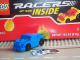 Gear No: GMRacer1  Name: General Mills Racer Car 1 - Blue on Blue on Black - Knobby Wheels 4 x 4