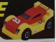 Gear No: GMRacer3  Name: General Mills Racer Car 3 - Red on Yellow on Black- Slick Wheels #33