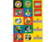 Gear No: Gstk038  Name: Sticker Sheet, World Lego Club Sheet of 15