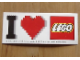 Gear No: Gstk080  Name: Sticker Sheet, I Love Lego