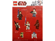 Gear No: Gstk095  Name: Sticker Sheet, Star Wars Minifigure Sheet - Sunday Mirror Promotional