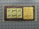 Gear No: Gstk138  Name: Sticker Sheet, Golden Bricks Promotion Golden Studs 75 - Sheet of 6