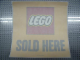 Gear No: Gstk142  Name: Sticker Sheet, LEGO Sold Here Window Sticker