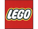 Gear No: Gstk241  Name: Sticker Sheet, LEGO Logo 15 x 15 cm