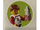 Gear No: Gstk246  Name: Sticker Sheet, Boy Minifigure with Cotton Candy