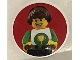 Gear No: Gstk247  Name: Sticker Sheet, Boy Minifigure with Video Game Controller