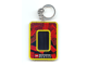 Gear No: ICKC16b  Name: Imagination Center Key Chain, Picture Frame, Red
