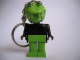 Gear No: KCF01  Name: Crocodile 1 Key Chain - Twisted Metal Chain, no LEGO logo on back