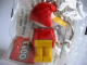 Gear No: KCF21  Name: Albert Albatross Key Chain - Twisted Metal Chain, no LEGO logo on back