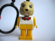 Gear No: KCF37  Name: Bunny 4 Key Chain - plastic chain, red LEGO logo on back
