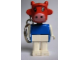 Gear No: KCF50  Name: Cow Key Chain - Straight Metal Chain, no LEGO logo on back