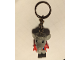 Gear No: KCF72  Name: Elephant 3 Key Chain - Twisted Metal Chain, Red LEGO Logo on Back