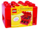 Gear No: KP006  Name: Brick Storage Carry Case - Red