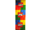 Gear No: LEGLogBan01  Name: Display Flag Cloth, LEGO Logo with Bricks Multicolor Pattern