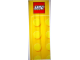 Gear No: LEGLogBan03  Name: Display Flag Cloth, LEGO Logo with Bricks Yellow Pattern, Plain Studs