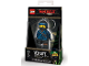 Gear No: LGL-KE108J  Name: LED Key Light Jay, The LEGO Ninjago Movie Key Chain (LEDLITE)