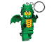 Gear No: LGL-KE224H  Name: LED Key Light Green Dragon Costume Key Chain (LEDLite)