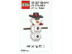 Gear No: MMMB1001  Name: Monthly Mini Model Build Card - 2010 01 January, Snowman
