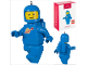 Gear No: QX0928  Name: Christmas Tree Ornament, Hallmark LEGO Blue Classic Space Astronaut