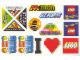 Gear No: TLCUS01  Name: Sticker Sheet, The Lego Club US/Canada Sheet 01