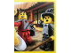 Gear No: bonjol01stk013  Name: Sticker, NINJAGO Legacy Series 1, Blue Ocean - # 13 of 289