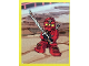 Gear No: bonjol01stk036  Name: Sticker, NINJAGO Legacy Series 1, Blue Ocean - # 36 of 289