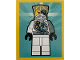 Gear No: bonjol01stk051  Name: Sticker, NINJAGO Legacy Series 1, Blue Ocean - # 51 of 289