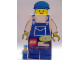 Gear No: cal02daily  Name: Calendar, 2002 Lego Daily Calendar - Overalls Blue