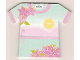 Gear No: clikits180  Name: Memo Pad Clikits - Flowers and Tropical Sunrise / Sunset T-Shirt