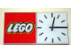 Gear No: clock03  Name: Wall Clock, LEGO Logo